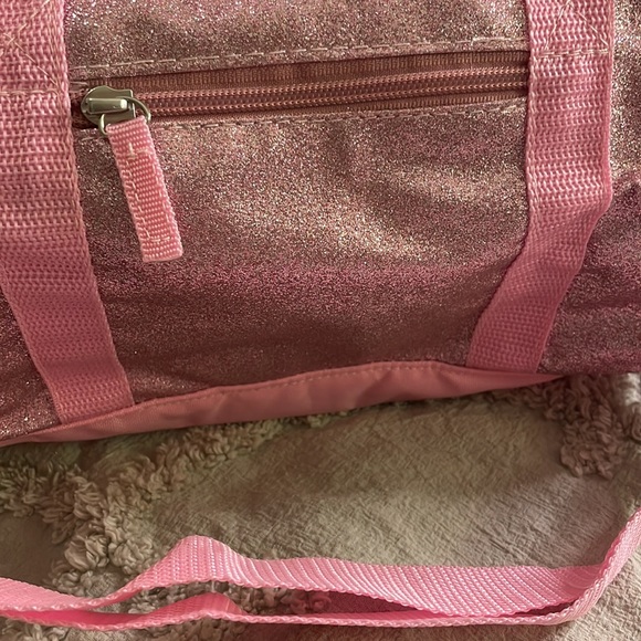 Pink Glitter Mini Sports Bag - Picture 2 of 9